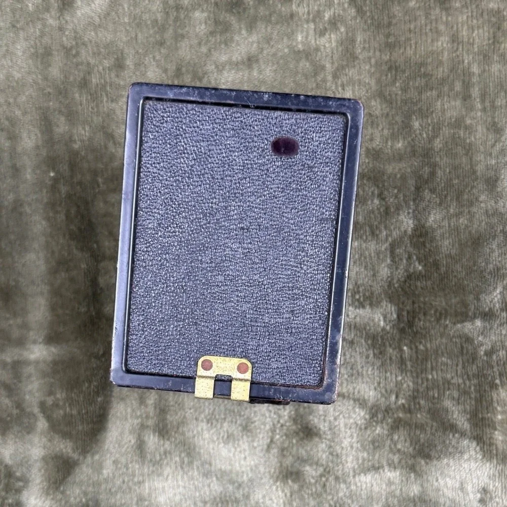 Vintage Ansco B2 Cadet Box Camera 120 Film Art Deco Black USA 1930s